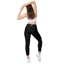 Load image into Gallery viewer, Eat. Sleep. Breathe. Porrada. Leggings with pockets