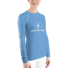 Load image into Gallery viewer, Faixa Azul Women&#39;s Rash Guard