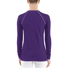 Load image into Gallery viewer, Faixa Roxa Women&#39;s Rash Guard