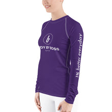 Load image into Gallery viewer, Faixa Roxa Women&#39;s Rash Guard