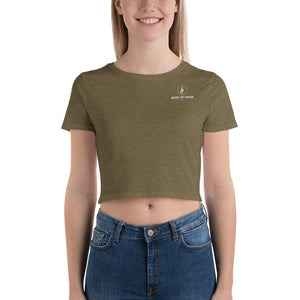 Women’s Crop Tee - BodyByBoss logo design