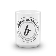 Load image into Gallery viewer, BodyByBoss Logo Mug