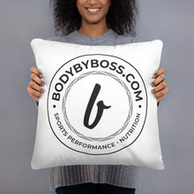 Load image into Gallery viewer, BodyByBoss Throw Pillow